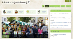 Desktop Screenshot of itr.si